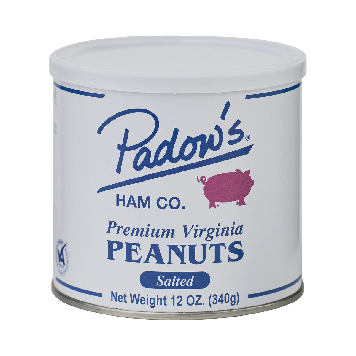 Padow&#39;s Premium Virginia Salted Peanuts 12 oz