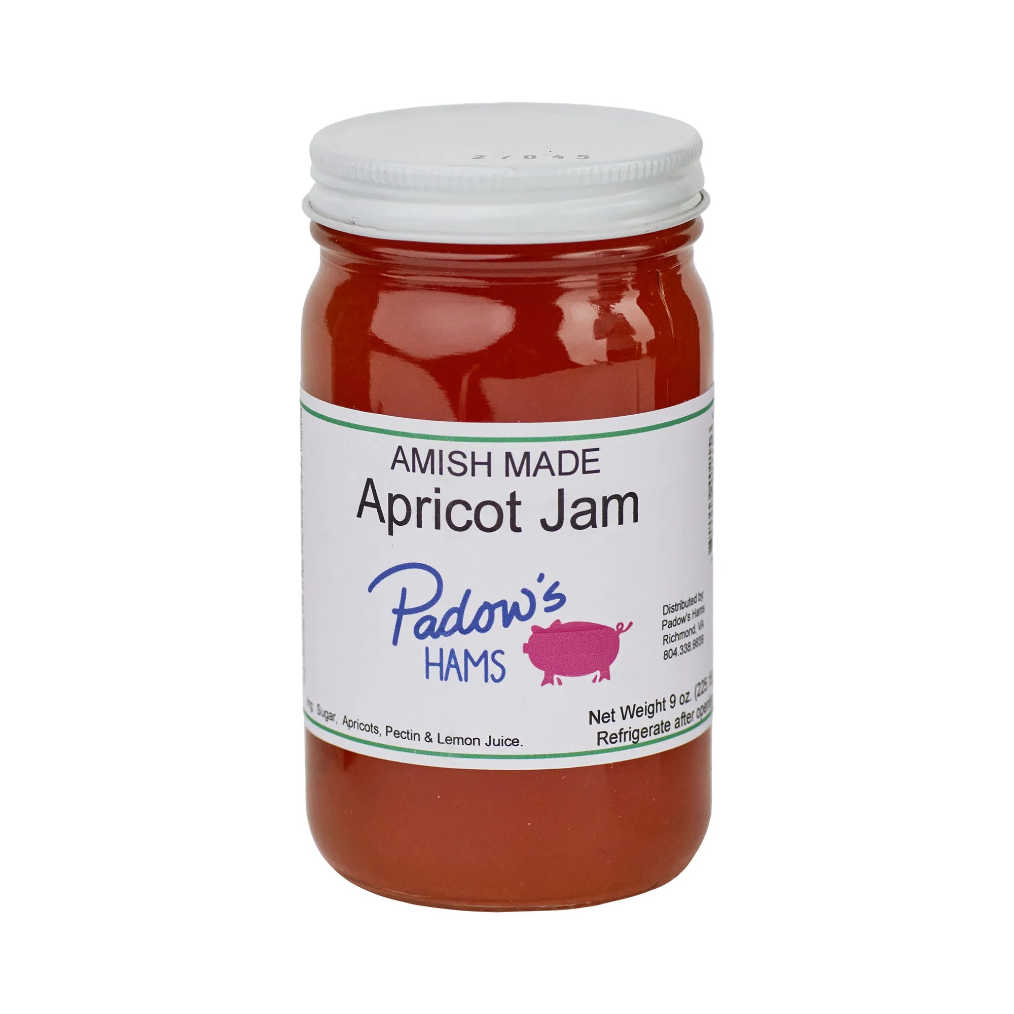 Padows's Amish Made Apricot Jam