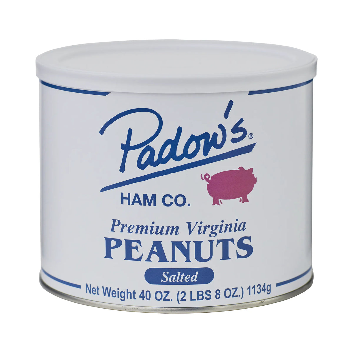 Padow&#39;s Premium Virginia Salted Peanuts 40 oz