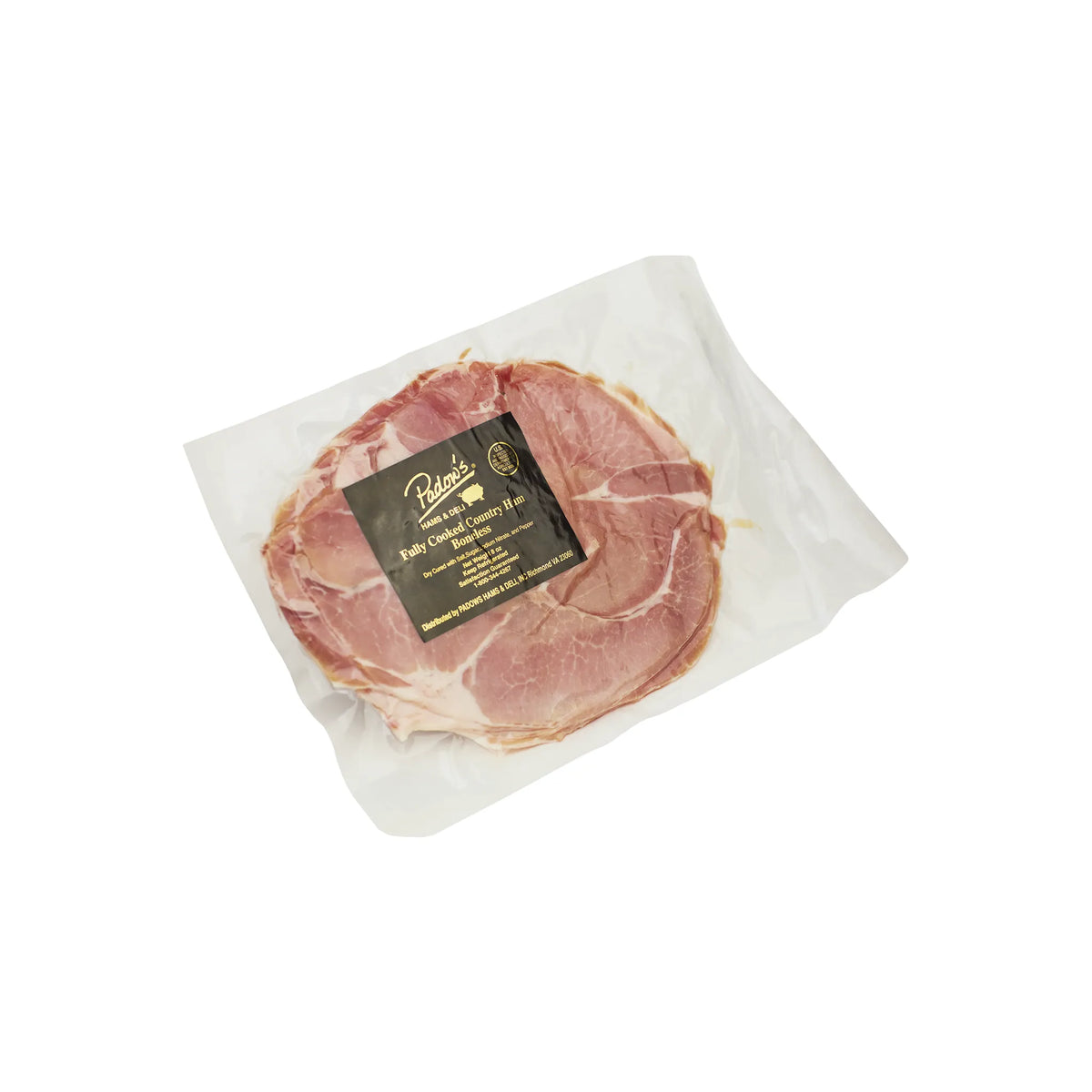 Padow&#39;s Sliced Fully Cooked Boneless Country Ham 